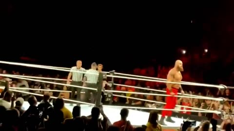 BRAUN STROWMAN DESTROYS OMOS WWE LIVE EVENT 2022