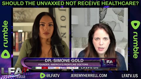 SHOULD THE UNVAXXED NOT RECEIVE HEALTHCARE?