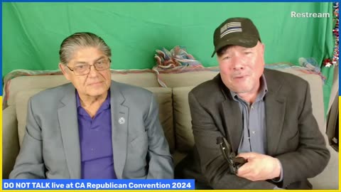 DO NOT TALK Live at CA Republican Convention 2024 with DAVID HERNANDEZ