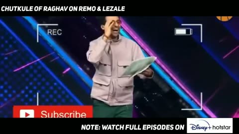 Raghav Juyal Comedy_UNLIMITED COMEDY_Raghav and Remo D'Souza_Dance Plus 3