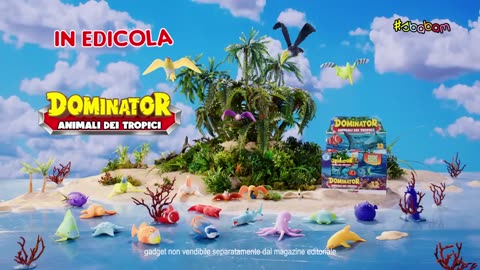 0:15 So many colors with the new collection of DOMINATORS - ANIMALS OF THE TROPICS!