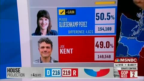 NBC calls WA 03 for the democrats, Joe Kent out