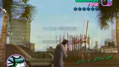 Grand Theft Auto Vice City Беспредел на улице и угон тачки)