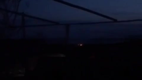 Missile attack around Nikopol, where the 301st anti-aircraft missile regiment is located