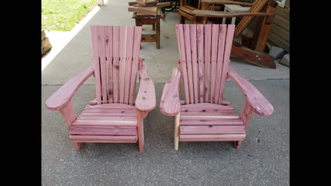 Childs Adirondack Chair made with Eastern Red Cedar