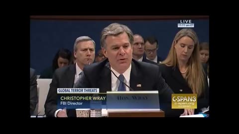 Nov 30 2017 DC 1.1 Senator Scott Perry asks FBI director Christopher Wray about Antifa violence