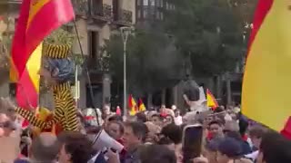 Chants of: “Spain is Christian, not Muslim