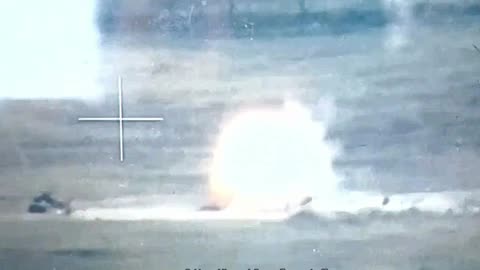 ATGM Strike DESTROYS AFU Landing Vehicle