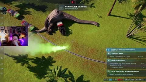My Dead Dinosaur Blocks Traffic | Jurassic World Evolution 2 Gameplay