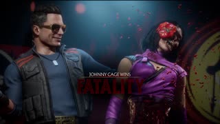 MK 11 JOHNNY CAGE FATALITY MR. CAGE NEIGHBORHOOD