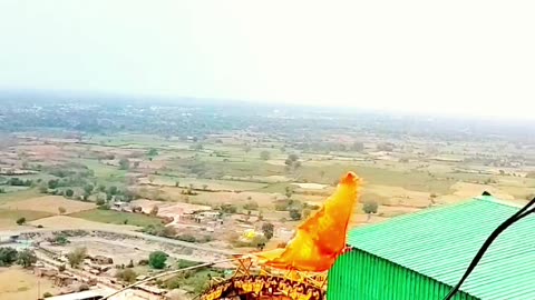 Top view of Hanuman dhara Chitrakoot Uttar Pradesh