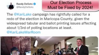 AZ Attorney General Wants answers and Election Problems Can Not Certify Election-11-21-22