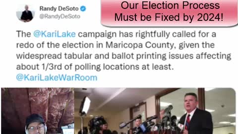 AZ Attorney General Wants answers and Election Problems Can Not Certify Election-11-21-22