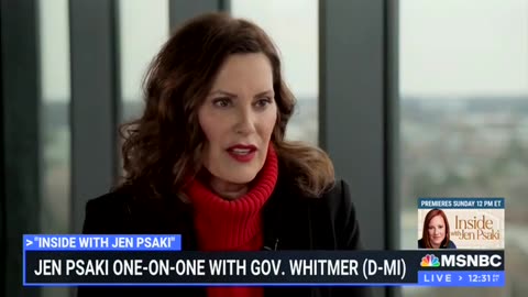 Whitmer Claims DeSantis Used 'Kremlin' Talking Points, Endangers National Security