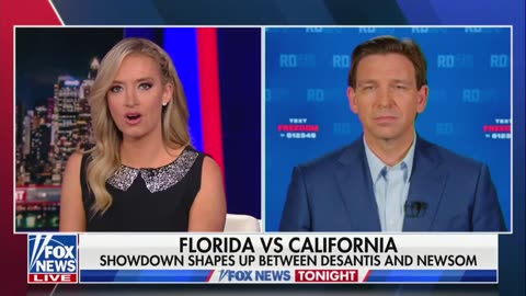 "Kayleigh McEnany throws shade at Trump in Fox News interview with DeSantis"