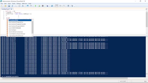 How to get Win Event Logs with PowerShell