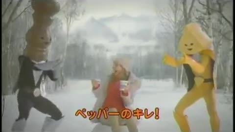 Weird Cheese Pepper Japanese Noodle Commercial