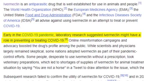 Dr. Sam Bailey on Ivermectin