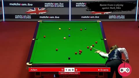 SNOOKER REANNE EVANS'S BEST SHOTS