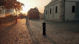 Empty streets in Hungary/liminal spaces