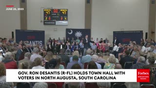 DeSantis: 'I'm Not Just Going to Try to Beat Back the Left; We Are Going to Take Institutions Back'