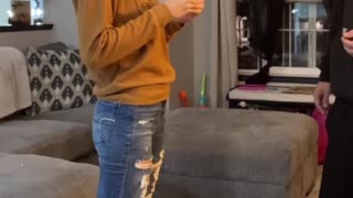 Future Fiancee in Disbelief at Proposal