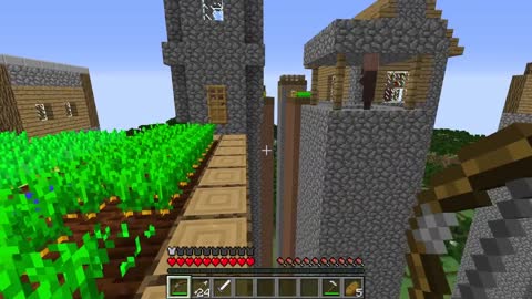 ZOMBIE GIANT ATTACKED THE HIGHEST VILLAGE IN MINECRAFT 100% TROLLING TRAP MINECRAFT