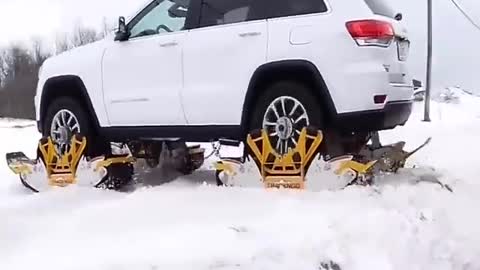 best equipment of riding car in snow