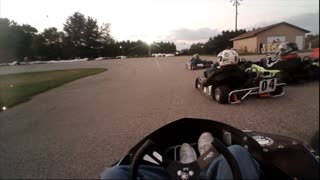 Coulee Raceway - 8/9 Feature Kart Race - Briggs Heavy Onboard