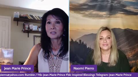 Guest Songwriter and Singer Naomi Pierro on "Inspired Blessings with Jean Marie Prince"