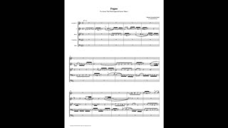 J.S. Bach - Well-Tempered Clavier: Part 1 - Fugue 06 (Brass Quintet)