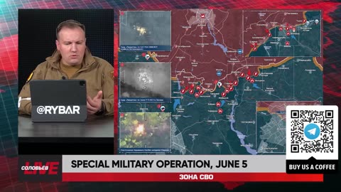❗️🇷🇺🇺🇦🎞 RYBAR HIGHLIGHTS OF THE RUSSIAN MILITARY OPERATION IN UKRAINE ON June 5, 2024