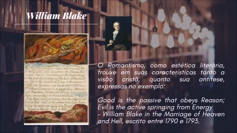 William Blake e As Crônicas de Frankenstein.