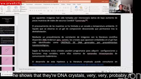 💉🧬 Dr. Pablo Campra about DNA crystals, graphene and Bluetooth signal