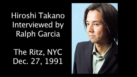 December 27, 1991 - Hiroshi Takano Interviewed in New York City