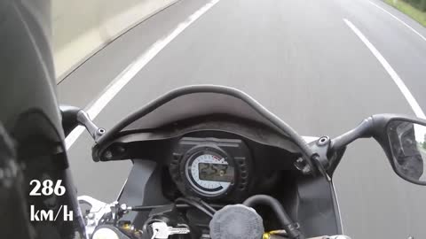 Kawasaki ZX6R 636b - Top SPEED !! Its Amazing