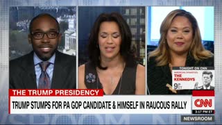 Trump supporter Paris Dennard tells CNN's Trump-hating 'conservative' to get over Trump win