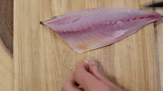 How to make Japanese horse mackerel sushi AJI