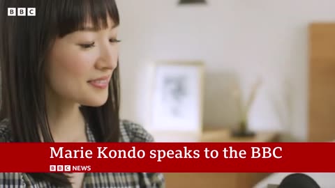 How does Marie Kondo’s ‘KonMarie’ method work? | BBC News