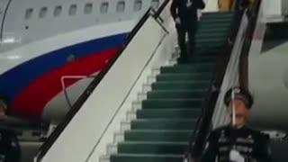 #Uzbekistan Putin has arrived in Uzbekistan -> IT/EN