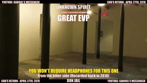 EVP Spirit Saying HELLO Proof of an Afterlife Supernatural Paranormal