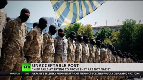 Ukraines 'victory day' parade uses Nazi symbolism...