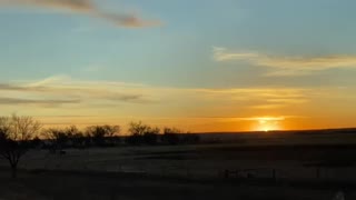 Beautiful Sunrise in Nebraska