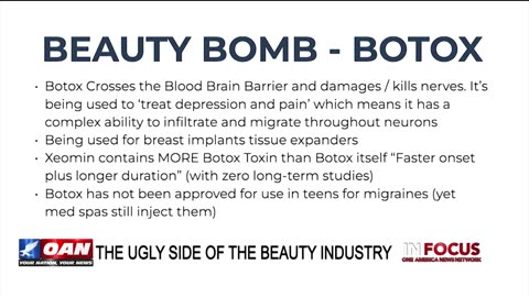 IN FOCUS: The Ugly Side of The Beauty Industry & Toxic Truths with Dr. Diane Kazer - OAN