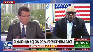 WOW Clyburn is all over the place during this interview WTH