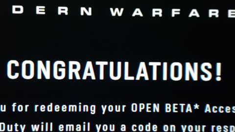 CarlosX360 got a Call of Duty: Modern Warfare II Open Beta Code!