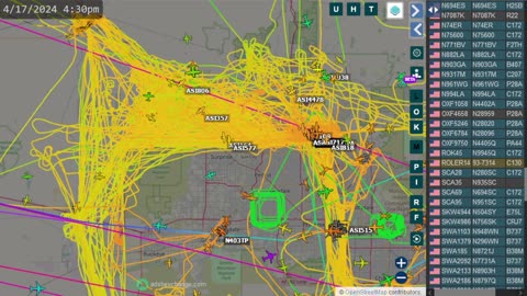 Bird NaziPac Transpac Asshole Aviation N4188T over Mormon Mafia Town AZ - April 17th