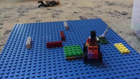 Not a single highway! #lego #legos #llamaking #stopmotion #funny #funnyvideos