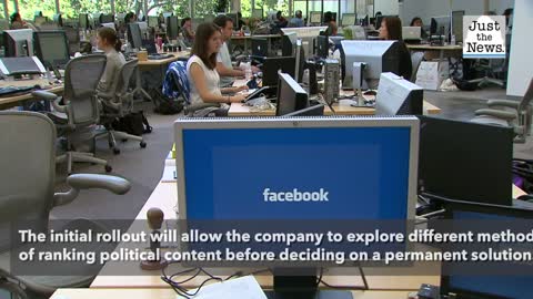 Facebook says new algorithm will 'reduce political content' on news feeds