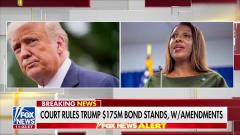 Letitia James Gets BLASTED After Court Rules Trump's $175M Bond Stands